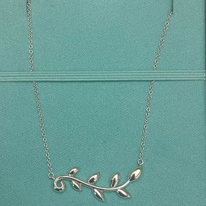 Tiffany & Co. Olive Leaf Vine Necklace